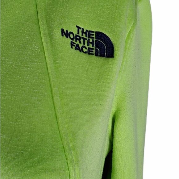 The North Face Lime Green Fleece Zip Up - Picture 3 of 7